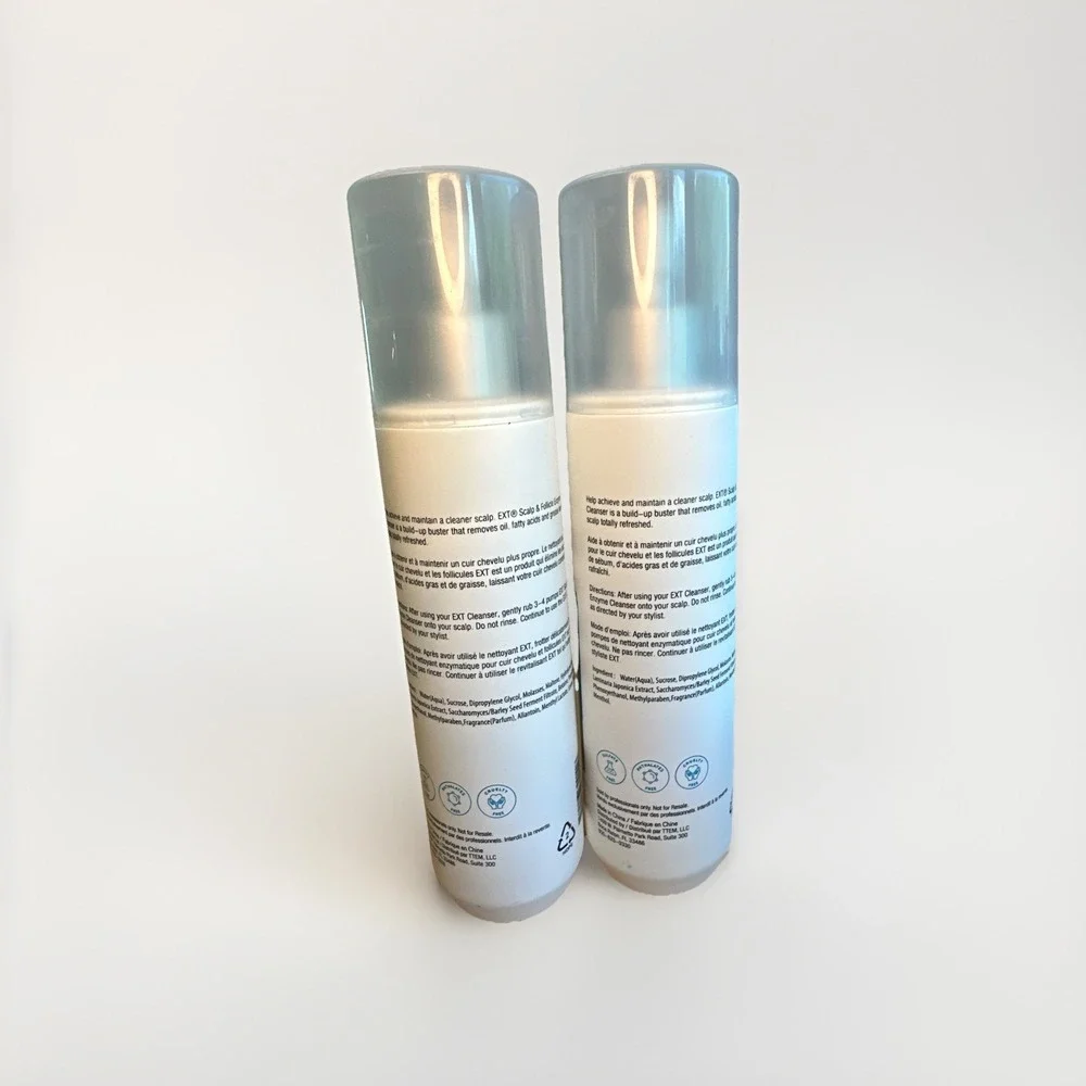 ✅️ EXT Extreme Hair Therapy Scalp‎ & Follicle Enzyme Cleanser NEW 8oz (Two Pack)